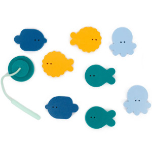 Jouet de Bain en mousse "Jeu du pếcheur / Mer Profonde" (10 mois et +) Quut