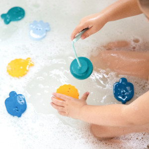 Jouet de Bain en mousse "Jeu du pếcheur / Mer Profonde" (10 mois et +) Quut
