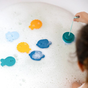 Jouet de Bain en mousse "Jeu du pếcheur / Mer Profonde" (10 mois et +) Quut