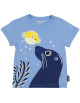 T-shirt manches courtes en coton bio "Mibo Otarie"