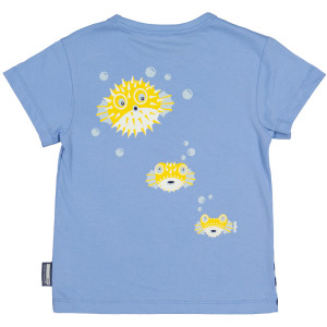 T-shirt manches courtes en coton bio "Mibo Otarie" Coq en Pâte