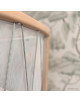 Lit bébé évolutif 60x120 en bois KIMI "Lichen (Matelas Mousse)