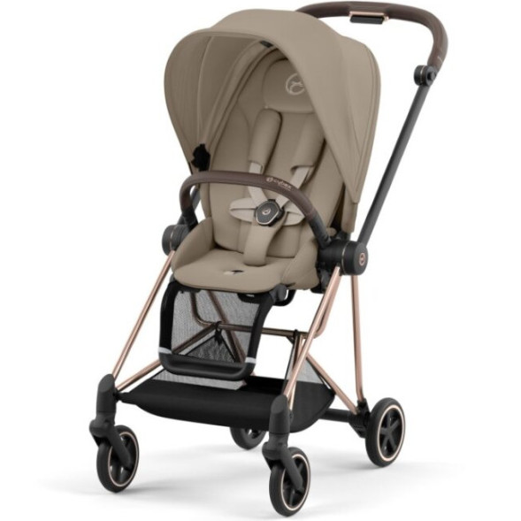  Poussette Mios chassis Rosegold "Cozy Beige"