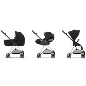  Poussette Cybex Mios chassis Rosegold "Cozy Beige"