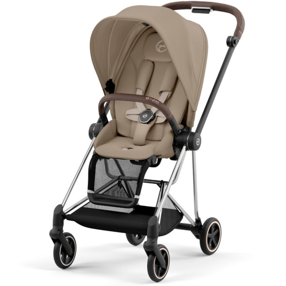  Poussette Mios chassis Chrome Brown "Cozy Beige"