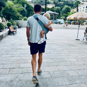 Porte bébé Main "Denim" Wilride