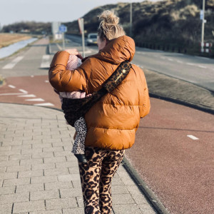 Porte-bébé Print "Brown Leopard" Wilride
