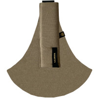 Porte-bébé en lin "Camel"