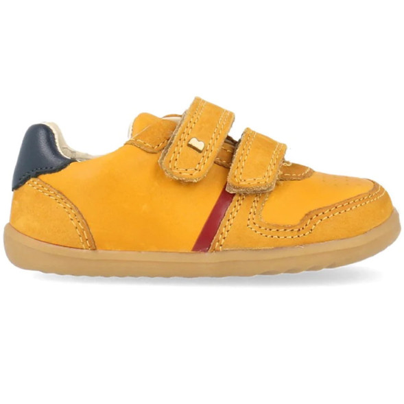 Chaussures en cuir Step Up Quickdry "Riley" Chartreuse & Navy