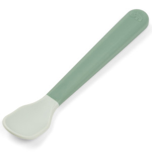Coffret repas bébé anti-dérapant en silicone "Foodie Happy Cloud Green" Done by Deer