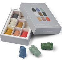 Crayons de couleur en cire Wallace "Mr Bear" (x9)