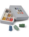 Crayons de couleur en cire Wallace "Mr Bear" (x9)