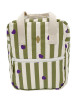 Cartable / Sac à dos bébé (27 cm) en coton Noé "Stripe & Love"