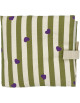 Matelas à langer de voyage en coton Adam "Stripe & Love"