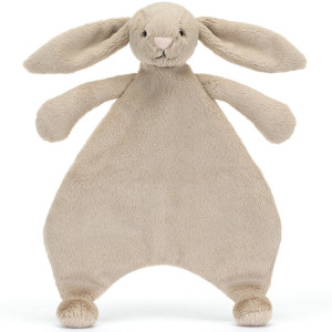 Doudou Plat Bashful "Lapin Beige" Jellycat