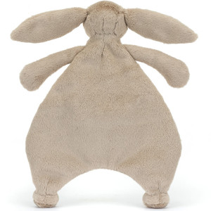 Doudou Plat Bashful "Lapin Beige" Jellycat