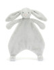 Doudou plat en peluche Bashful "Lapin Argent"