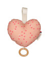 Coussin musical Coeur x Léopoldine Chateau "I just called to say I love you" Mellipou