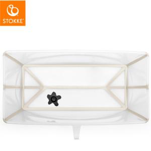 Baignoire bébé pliable Flexi Bath  X-Large "Beige Sable" Stokke