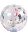 Ballon de plage Alfie "Rainbow Reef Confetti" (40 cm) Filibabba