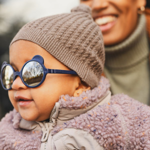 Lunettes de soleil bébé (0-12 mois) Ourson "Bleu Elysée" kietla