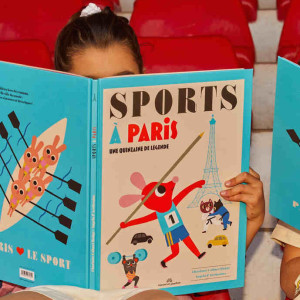 Livre "Sports à Paris" (4 ans et +) d'Ingela P. Arrhenius & Charotte Colmet 