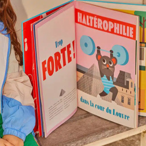 Livre "Sports à Paris" (4 ans et +) d'Ingela P. Arrhenius & Charotte Colmet 