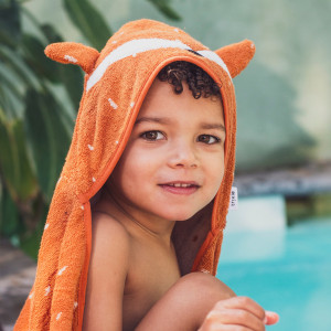 Cape de bain enfant en coton bio "Mr Renard" (2-6 ans) Trixie