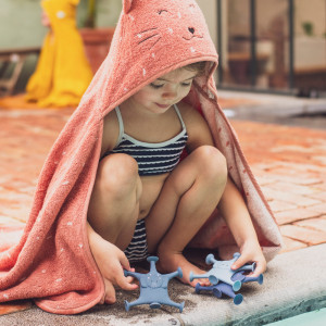 Jouet de bain à ventouse en silicone Animaux "Mrs Elephant" (12 mois et +) 