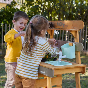 Cuisine d'extérieur en bois "Muddy Lab" (3-5 ans) Janod