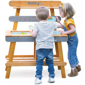 Cuisine d'extérieur en bois "Muddy Lab" (3-5 ans) Janod