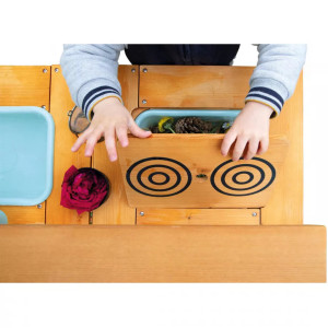 Cuisine d'extérieur en bois "Muddy Lab" (3-5 ans) Janod