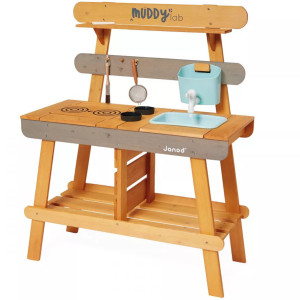 Cuisine d'extérieur en bois "Muddy Lab" (3-5 ans) Janod