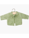 Babies - Cardigan Alix en tricot "Thé Vert" pour poupon Babies
