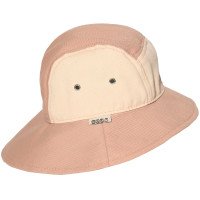 Chapeau bébé anti-UV en coton bio Camper "Rose" (0-12 mois)
