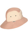 Chapeau bébé anti-UV en coton bio Camper "Rose" (0-12 mois)