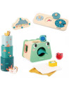 Box de 4 jouets en bois (12 mois et +)