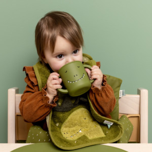 Bavoir bébé en coton bio éponge "Mr Dino" (0-3 ans) Trixie