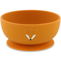 Bol à ventouse en silicone "Mr Renard"