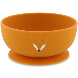 Bol à ventouse en silicone "Mr Renard" Bol anti-dérapant en silicone "Mrs Chat" Trixie