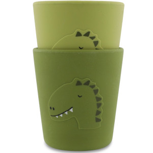 Gobelets en silicone "Mr Dino" (x2) Trixie