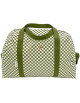 Sac à langer en coton Joseph "Damier Olive"