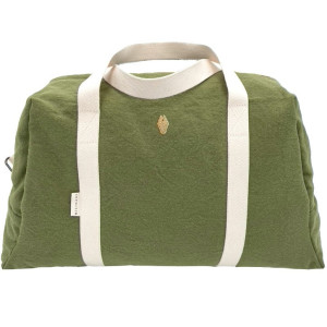 Sac à langer en coton Joseph "Olive" Milinane