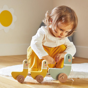 Jouet en bois à tirer "Canards Sweet Cocoon" (1-3 ans) Janod