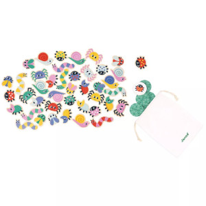 Jeu en bois "Cherche & trouve Le jardin" (2-5 ans) Janod