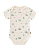 Body bébé manches courtes en coton bio "Surf Boy"
