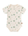 Body bébé manches courtes en coton bio "Surf Boy" Fresk