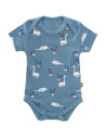 Body bébé manches courtes en coton bio "Dino" Fresk