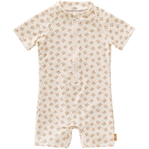 Combinaison anti-UV bébé et enfant en nylon recyclé "Olives" Fresk