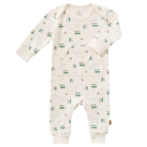 Pyjama bébé sans pieds en coton bio "Surf Boy" Fresk